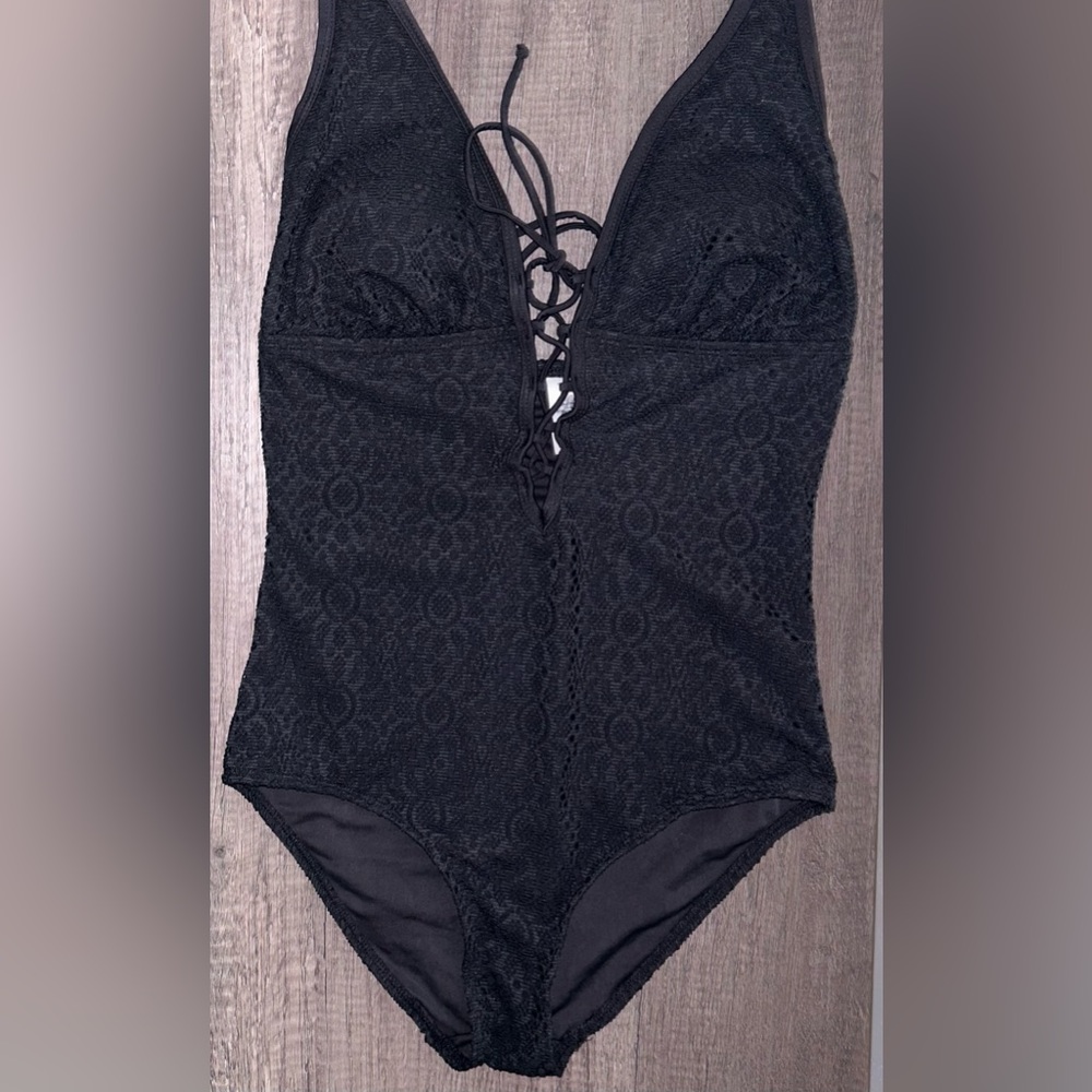 Attention Black Swimsuit Size Small